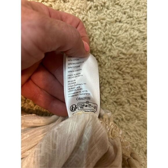 Anthropologie Pilcro Lotus Tank top ruched size XL BIN P - Picture 8 of 8